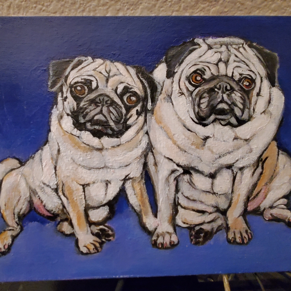 Original acrylic painting